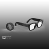 Ray-Ban Display Глянцевый Чёрный с Прозрачно-Серыми Линзами